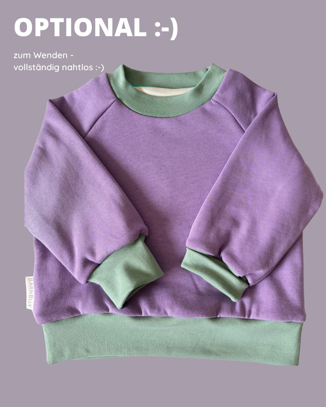 mitwachsender Kids Pulli Kuschelsweat I BARNBUX