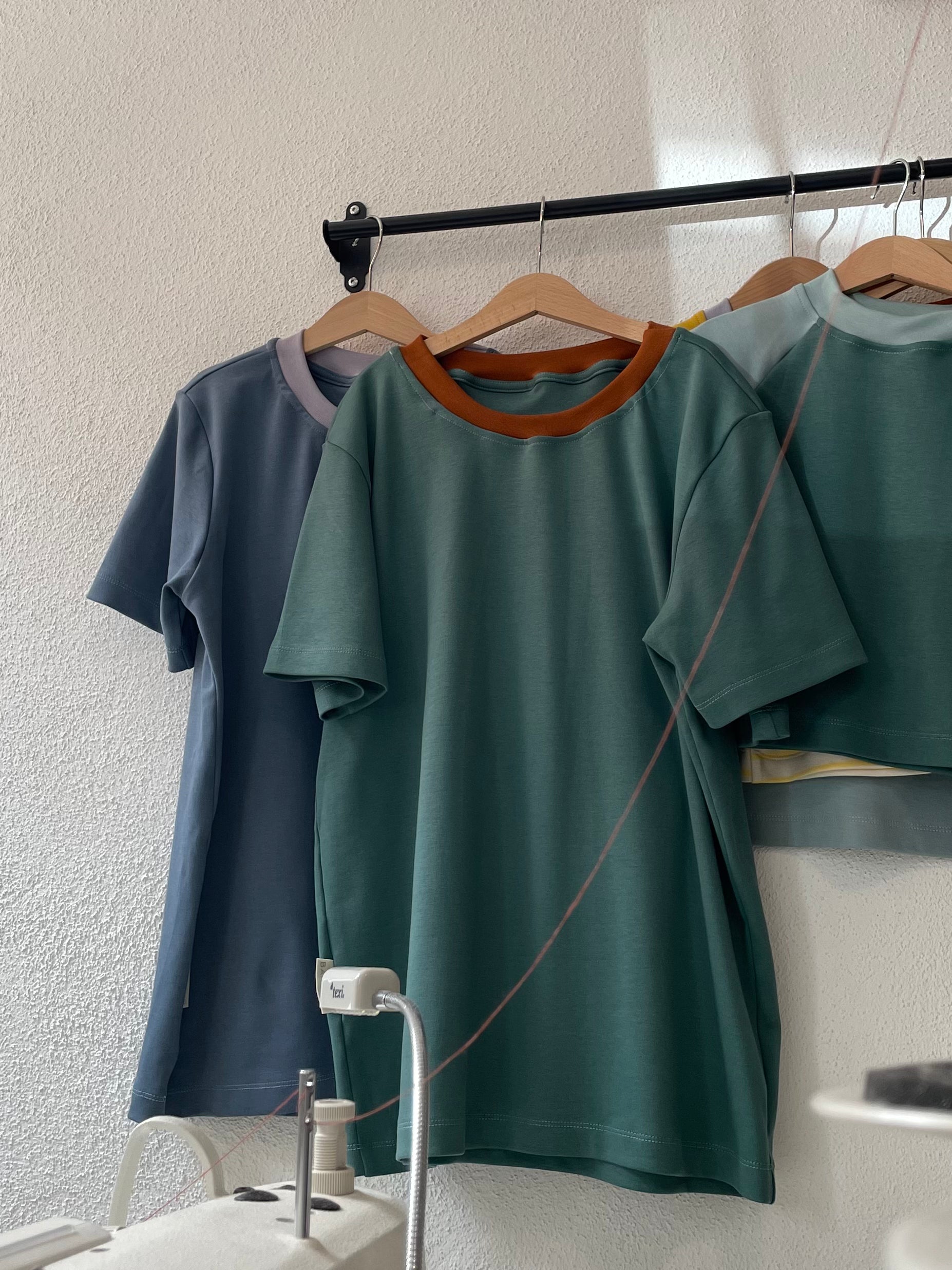 Faires unisex T-Shirt seegrün | BARNBUX