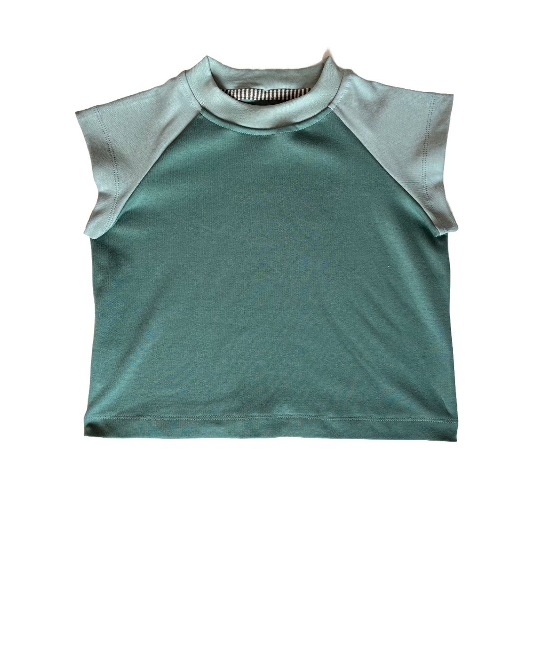 Faires T-Shirt für Kinder seegrün | BARNBUX