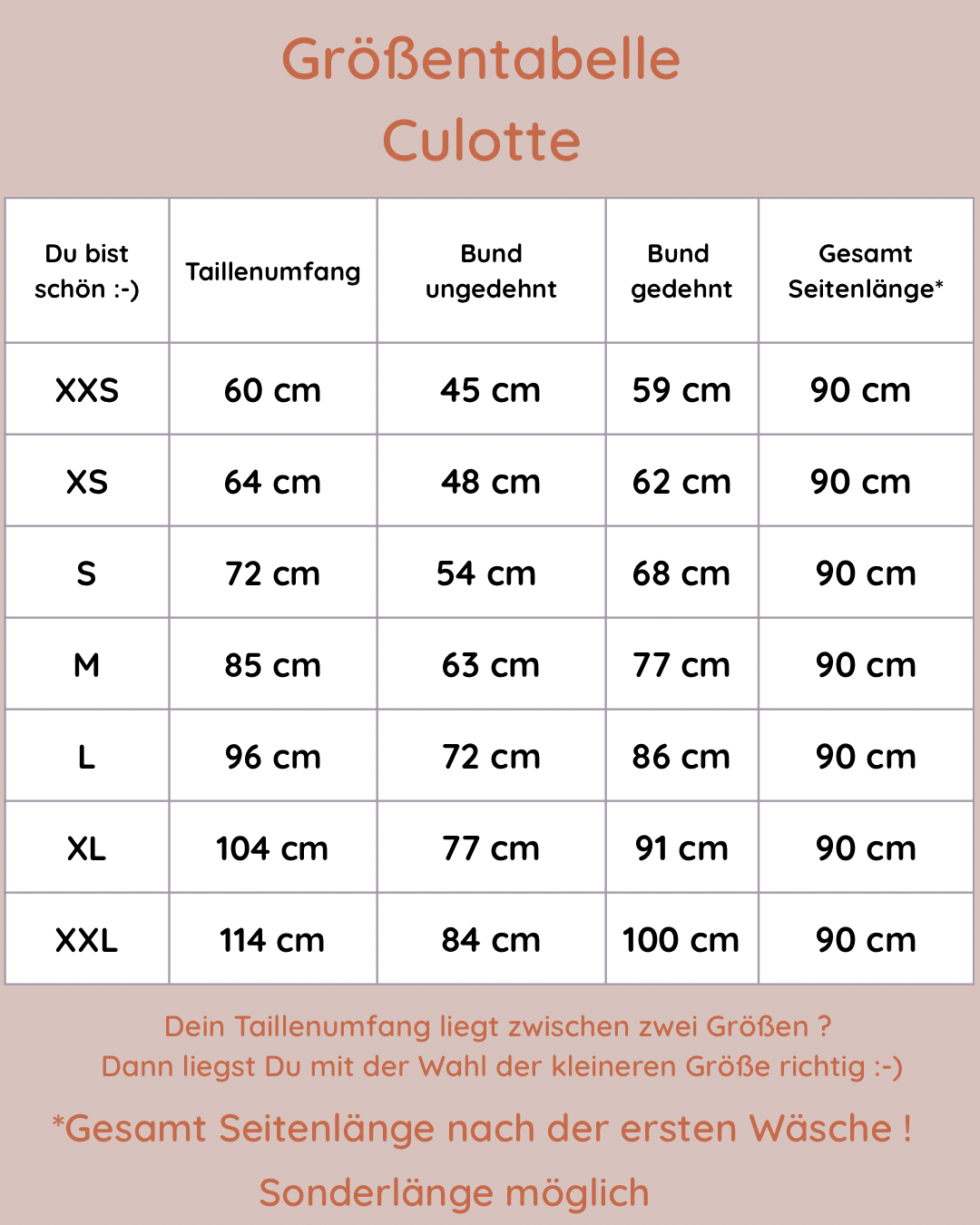 groessentabelle barnbux culotte