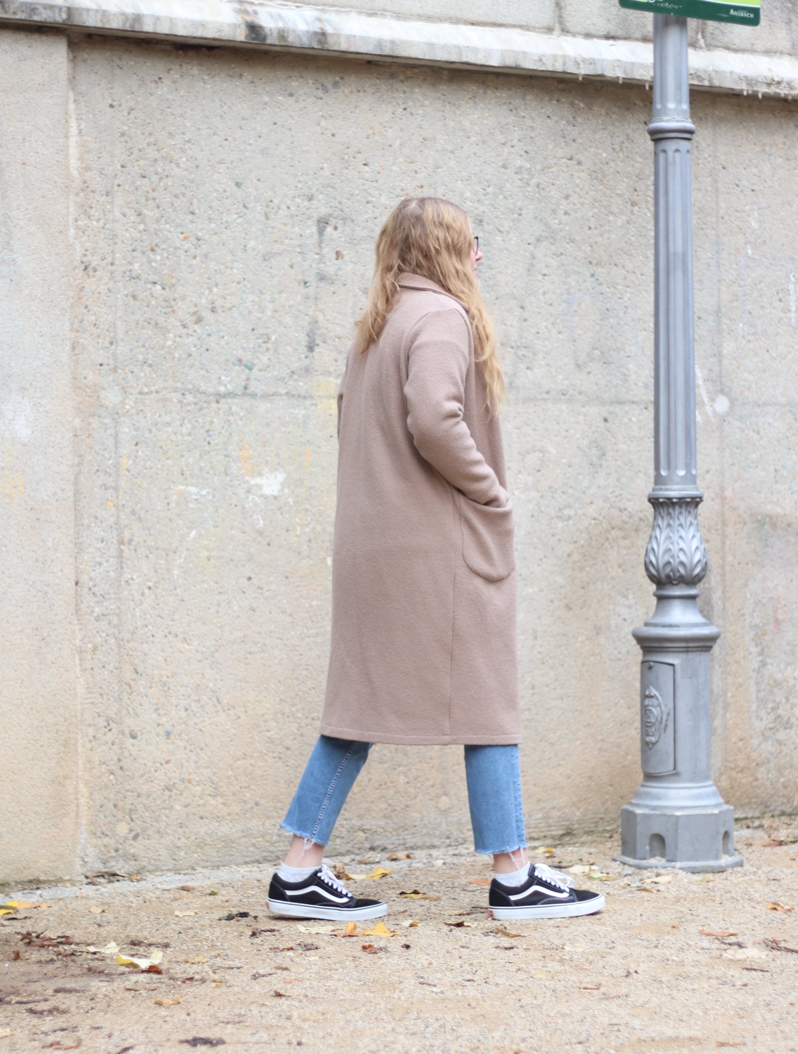 Wollwalk Mantel Damen