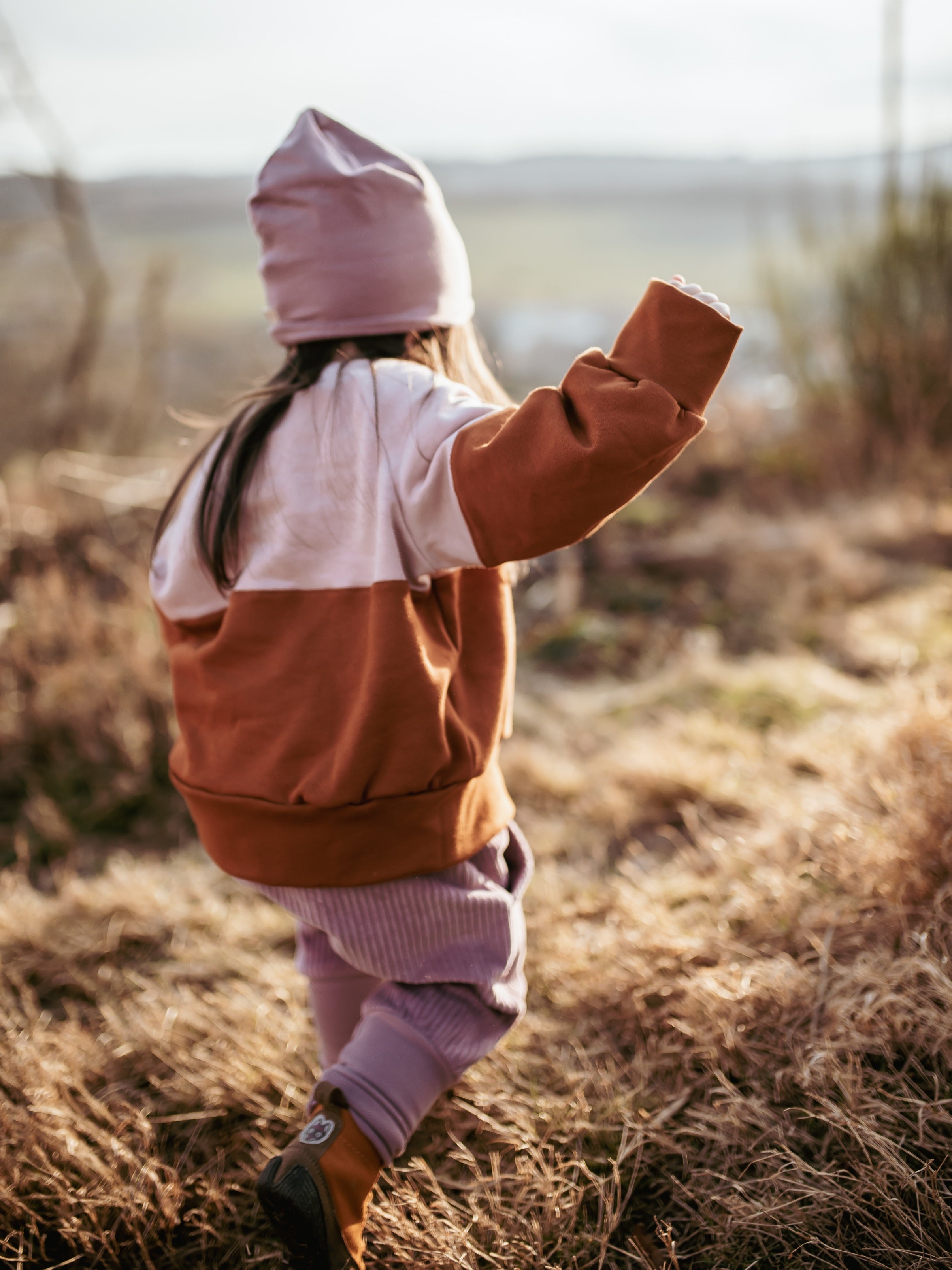 Mitwachsende Kindermode Pulli aus Kuschelsweat I BARNBUX