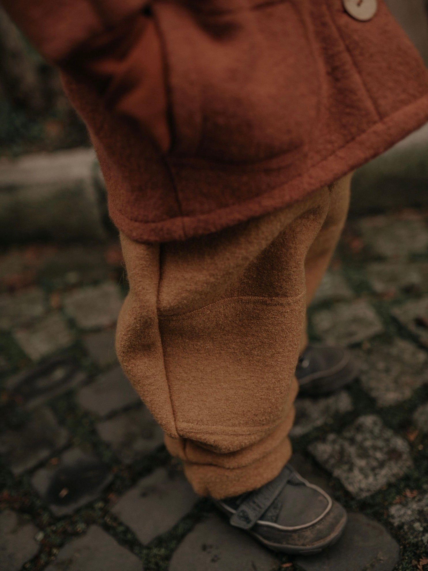 robuste Wollwalk Hose | Bio Schurwolle (kbT)