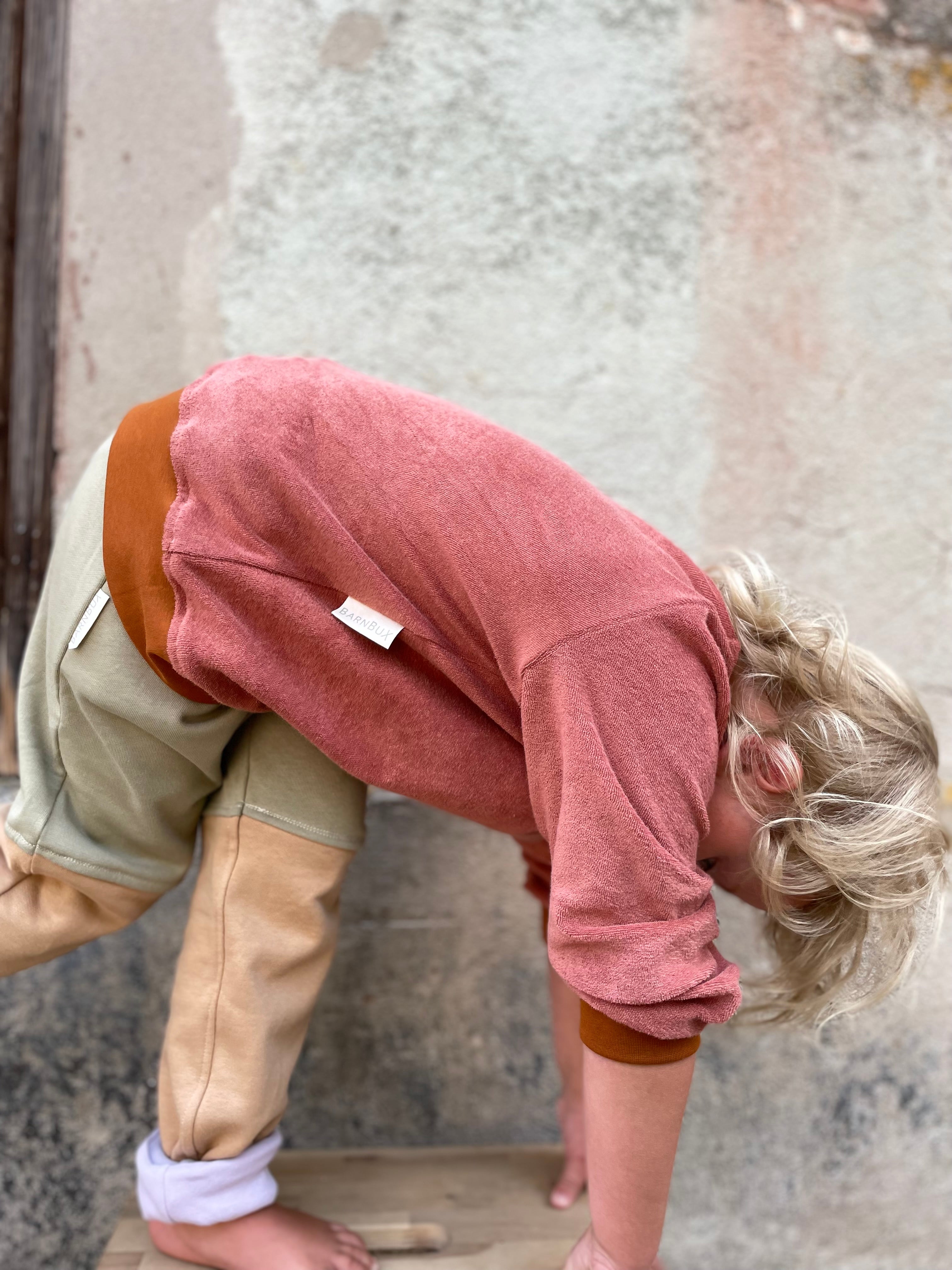 Mitwachsende Kindermode Pulli aus Frottee I BARNBUX
