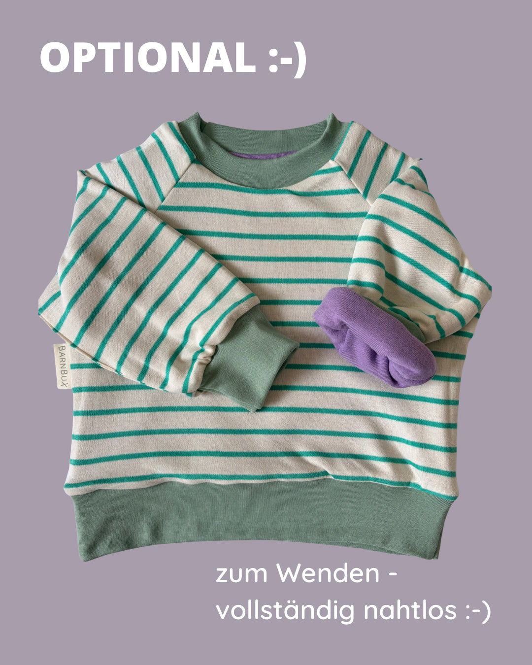 mitwachsender Kids Pulli Kuschelsweat I BARNBUX