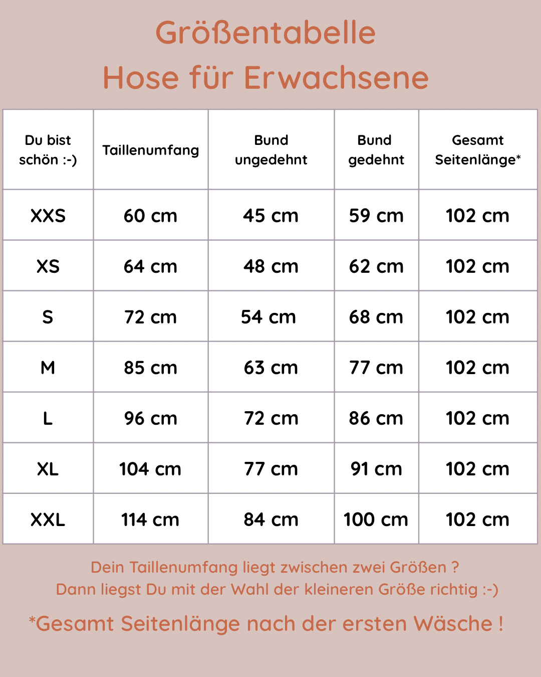 Unisex Hose Erwachsene | BARNBUX