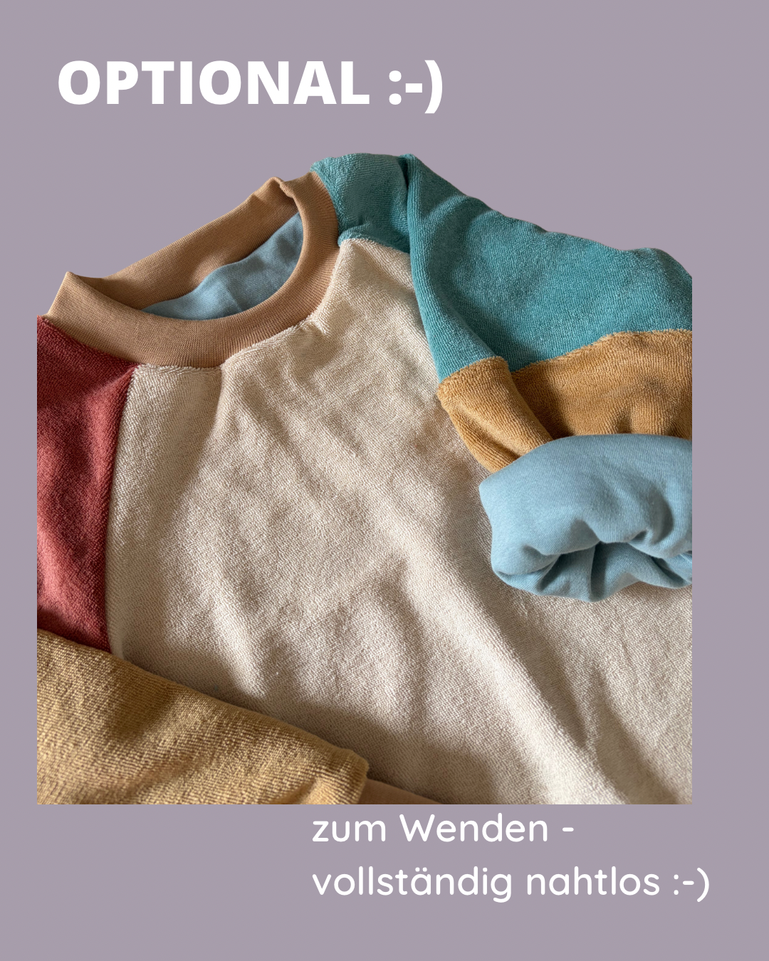 Unisex Pullover Frottee