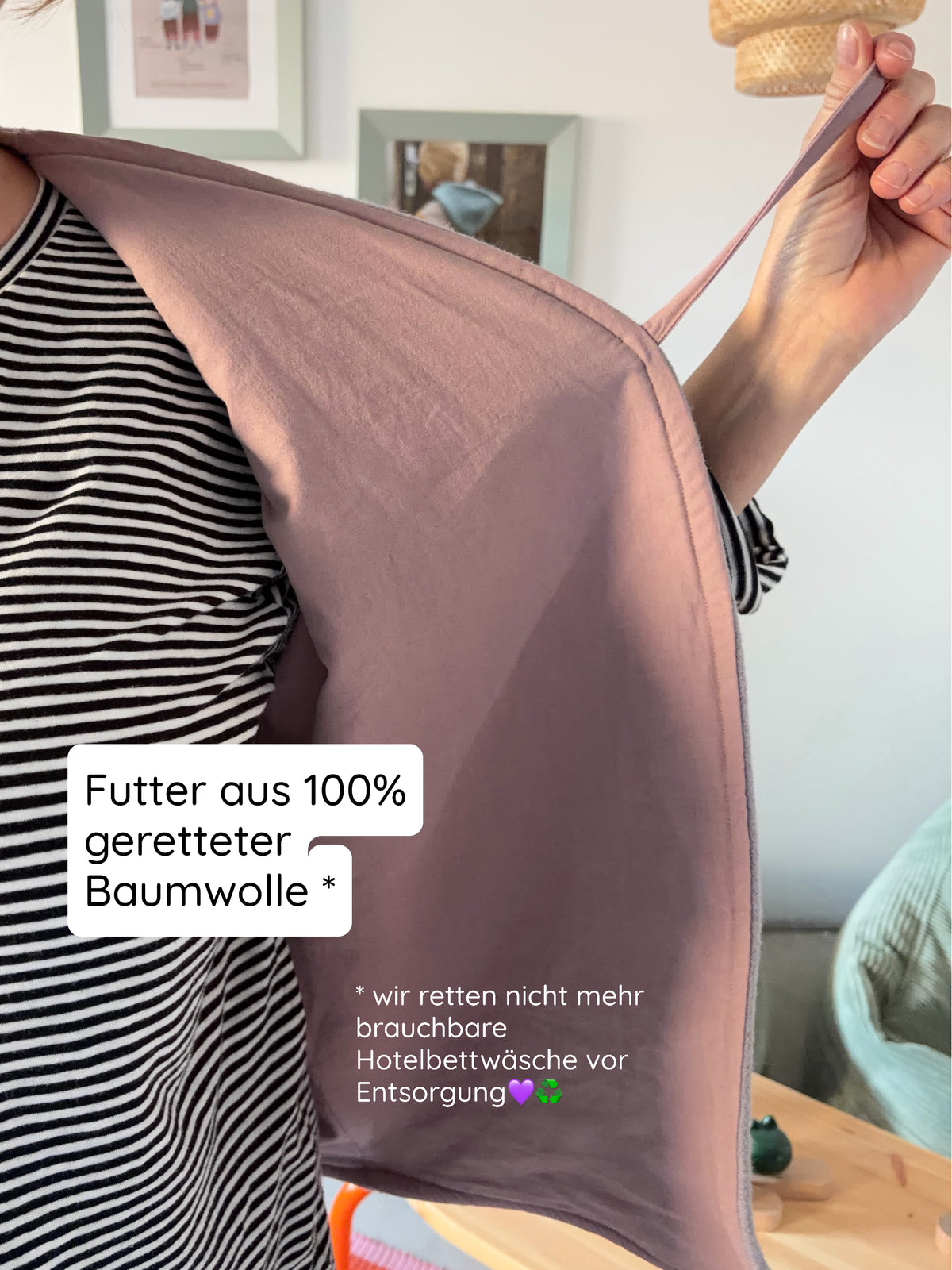 Upcycling Weste Wollwalk BARNBUX