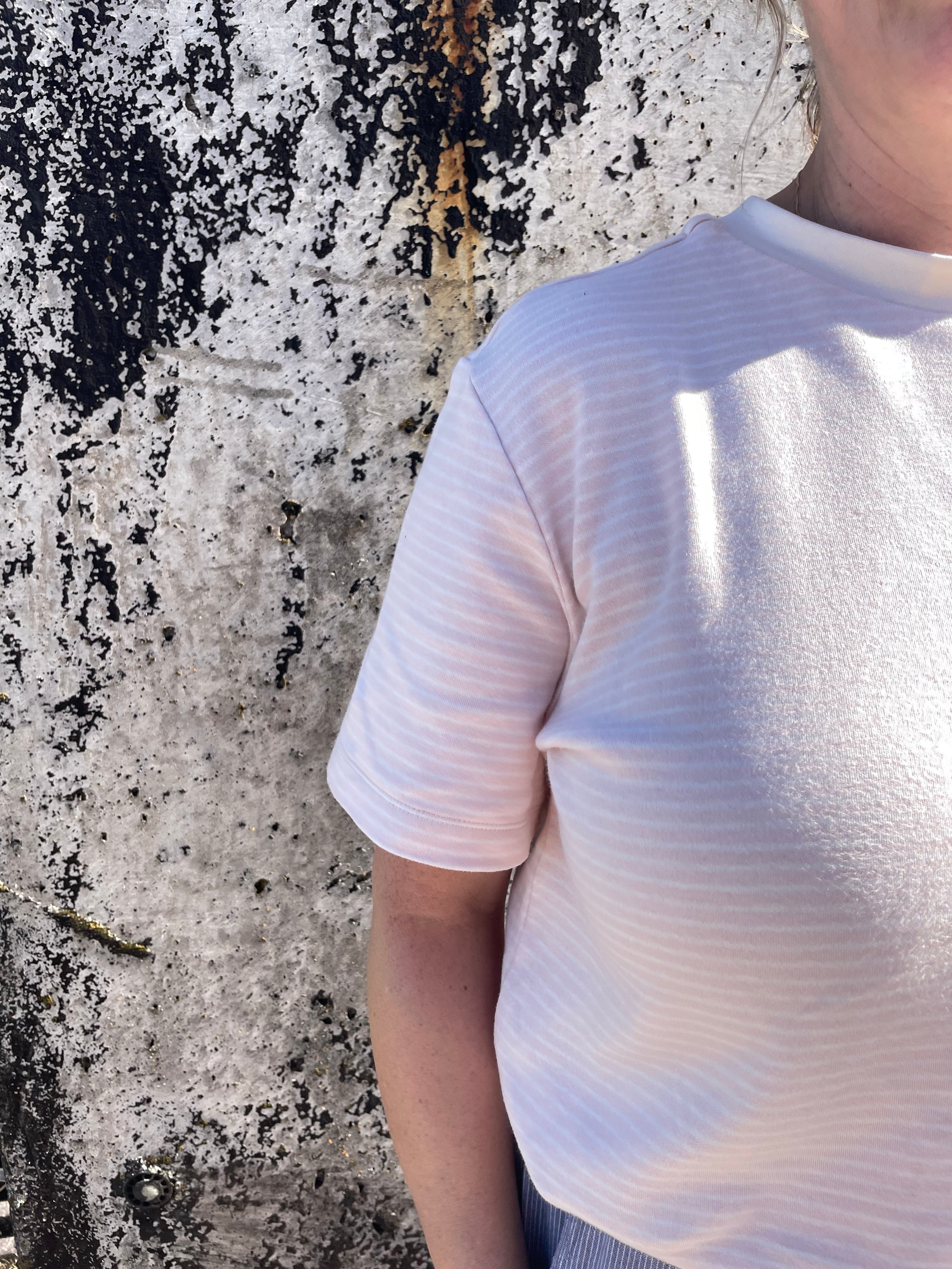 faires Bio Shirt Erwachsene geringelt made in Germany 