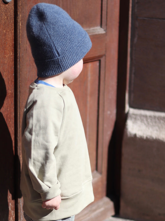 Mitwachsende Kindermode BARNBUX Pulli aus Kuschelsweat I Biobaumwolle